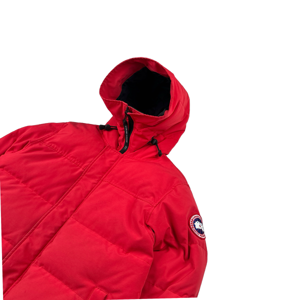 Canada Goose Red Macmilan Premium Down Parka Jacket - Medium