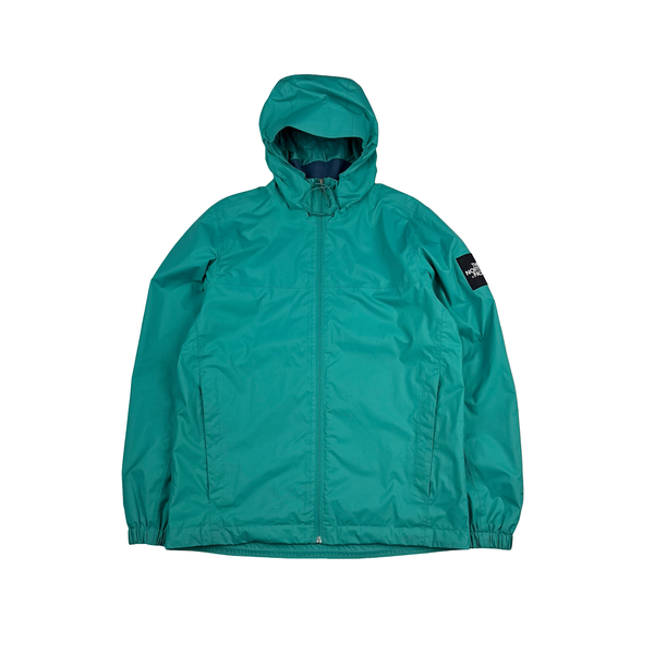 North Face Turquoise Dryvent Waterproof Jacket - Medium