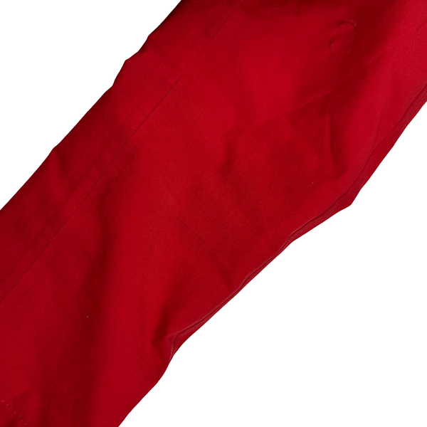 Prada Red Goretex Tab Zipped Parka Jacket - Small