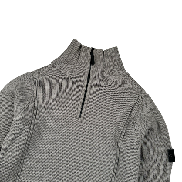 Stone Island AW2000 Vintage High Neck Jumper - Large