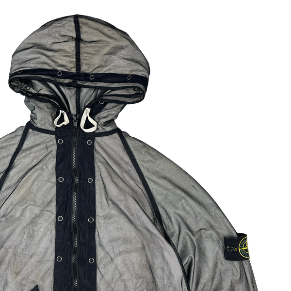 Stone Island 2003 Interliner Mesh Hooded Jacket - Medium – Mat's Island