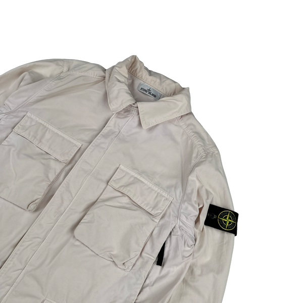 Stone Island 2022 Nylon Cotton Batavia TC Jacket - Medium