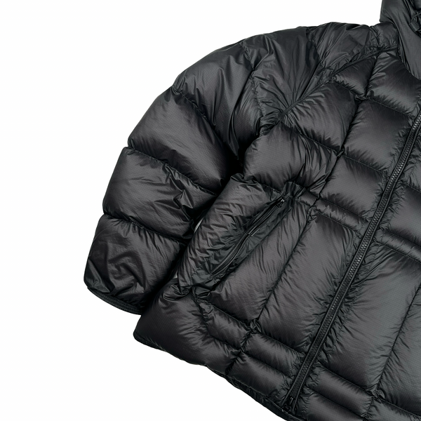 CP Company Black Down Filled DD Shell Lens Viewer Puffer Jacket - XL