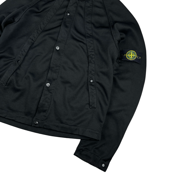Stone Island Vintage 2003 Black Paul Harvey Hooded Jacket - Medium