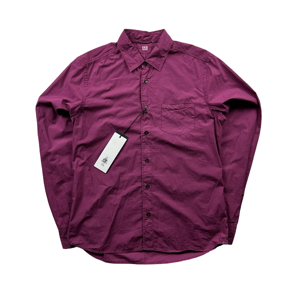 CP Company Purple Cotton Shirt - Medium