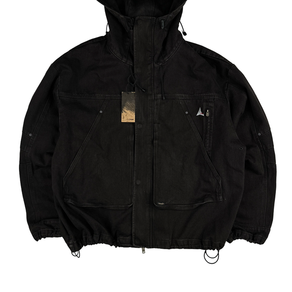 ROA X Wrangler Multi pocket Denim Zip up Jacket - Large