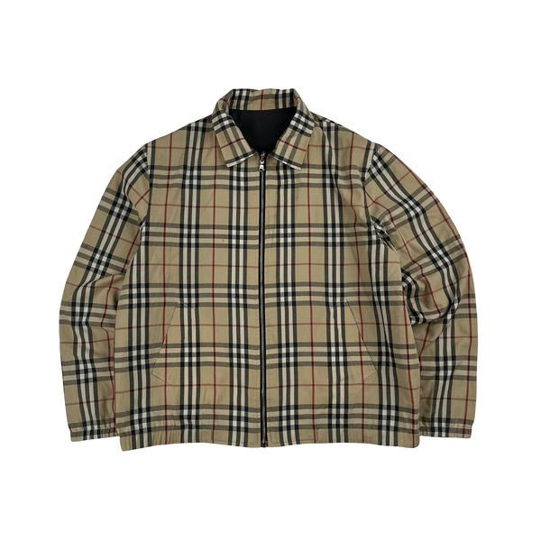 Burberry Reversible Nova Check Reversible Bomber Jacket - Large