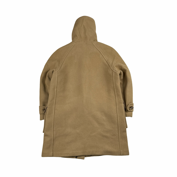 Burberry Lana Wool Duffle Coat - Large
