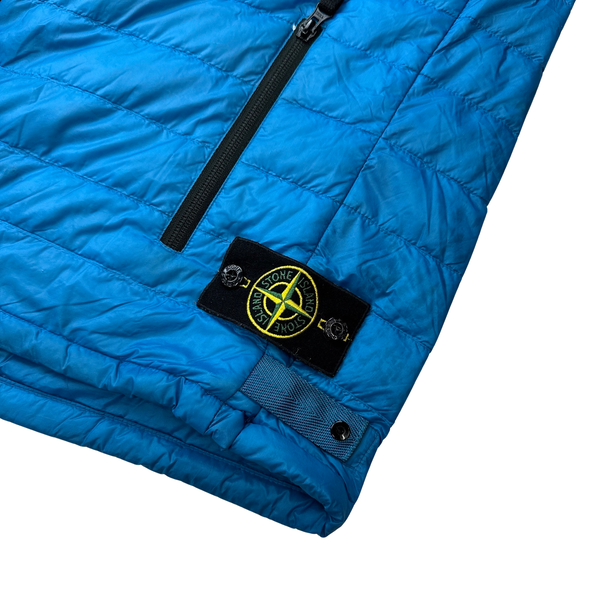 Stone Island 2013 Turquoise Micro Yarn Down Packable Gilet - Medium