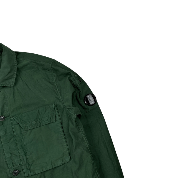 CP Company Green Cotton Overshirt - Small