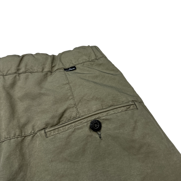 Stone Island Olive Shadow Project Cargo Joggers - 30"