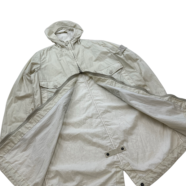 Stone Island 2019 50 Fili Resinata Ghost Parka Jacket - Medium