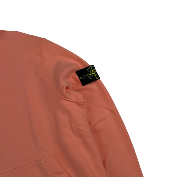 Stone Island 2022 Coral Pullover Cotton Hoodie - Large