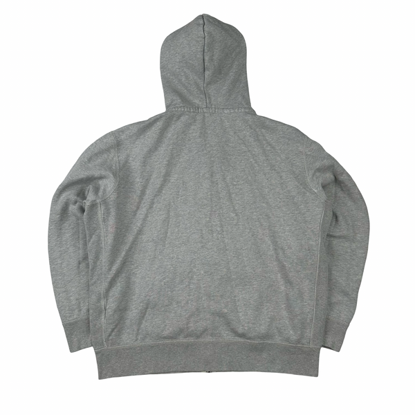Ralph Lauren Grey Thick Cotton Zipped Hoodie - XL