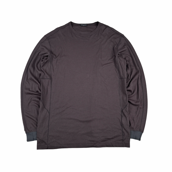 Stone Island 2009 Plum Purple Detail Shadow Project Longsleeve Shirt - 3XL