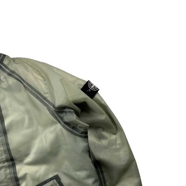 Stone Island 2015 Sherling Lined Poly Cover Jacket - XL