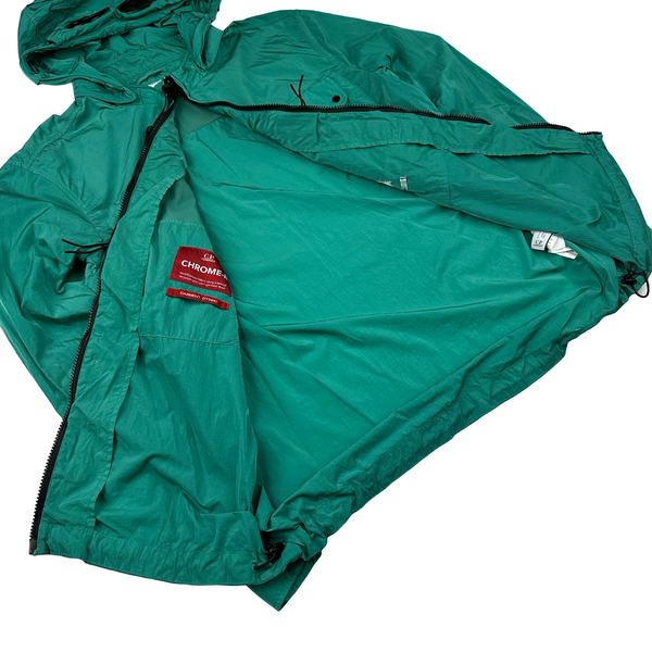 CP Company Green Chrome R Goggle Jacket - Large
