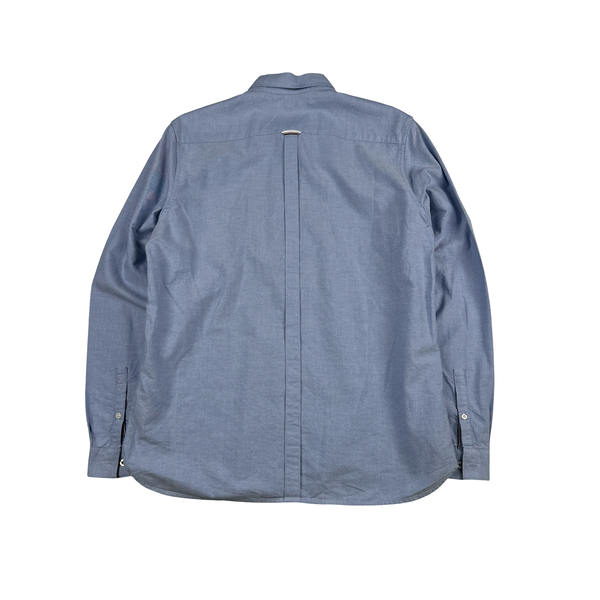 Fred Perry Blue Buttoned Shirt - Large