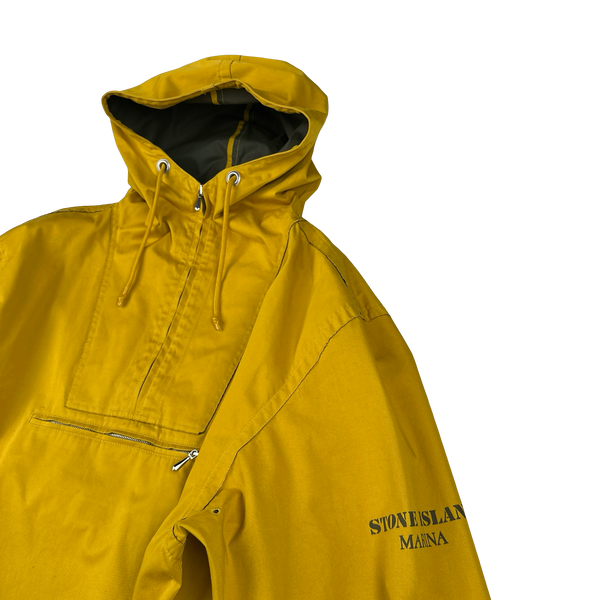 Stone Island 2022 Marina Raso Gommato Cover Colorato 40th Anniversary Pullover Smock - Large