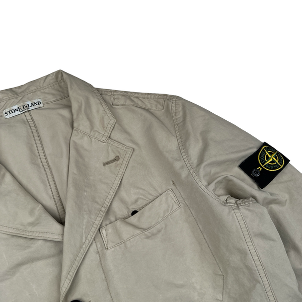 Stone Island 2010 Tan David TC Blazer Jacket - XL
