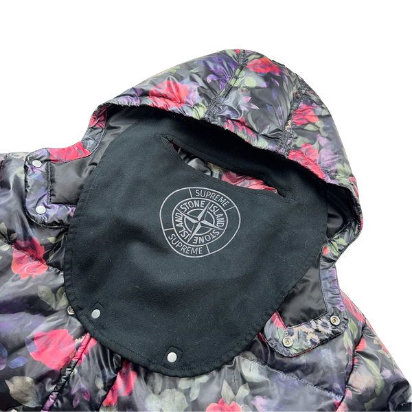 Stone Island Floral Lamy Cover Stampato Puffer Jacket - Medium