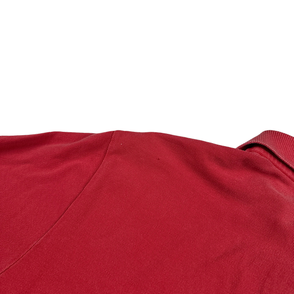 Stone Island 2016 Red Slim Fit Polo Shirt - Medium