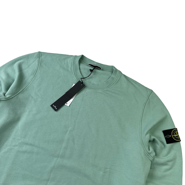 Stone Island 2024 Mint Green Crewneck Jumper - XL