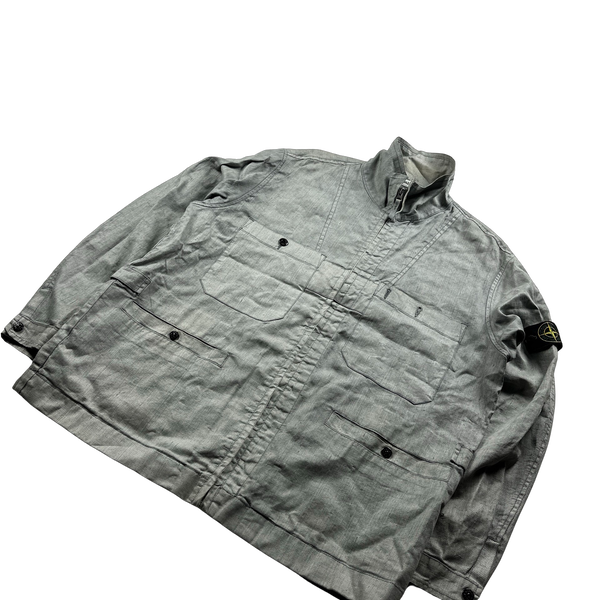 Stone Island Vintage SS/2002 Lino Flax Jacket - XL