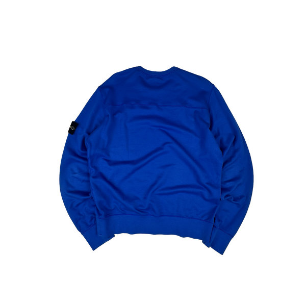 Stone Island 2013 Royal Blue Lightweight Pullover Jumper - Large