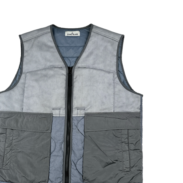 Stone Island 2021 Modified Panama 6/3 HT Nylon Primaloft TC Gilet
