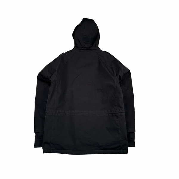 Stone Island 2006 Vintage Dutch Rope Lined Peaked Hood Multi Pocket Jacket - XL