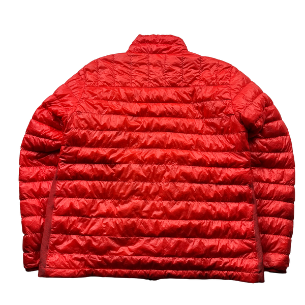 Stone Island Red Garment Dyed Down Filled Packable Jacket - 3XL