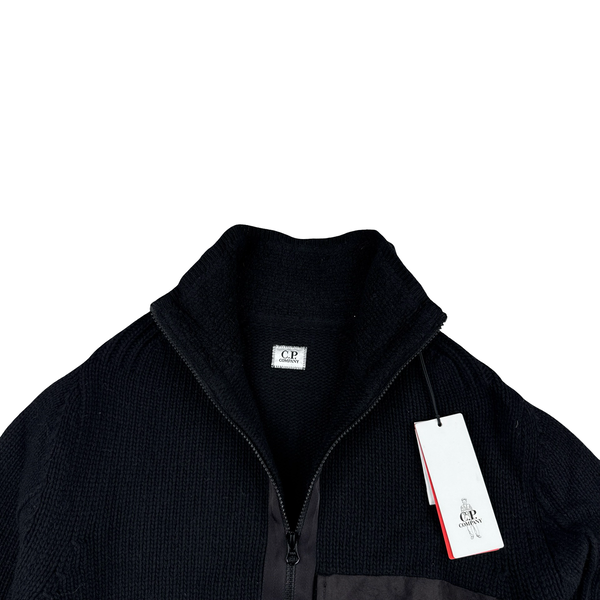 CP Company Heavyweight Zipped Knit Metropolis Jumper - Large
