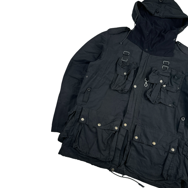 Ralph Lauren Multi Pocket Mesh Face Covering Cotton Jacket - Medium