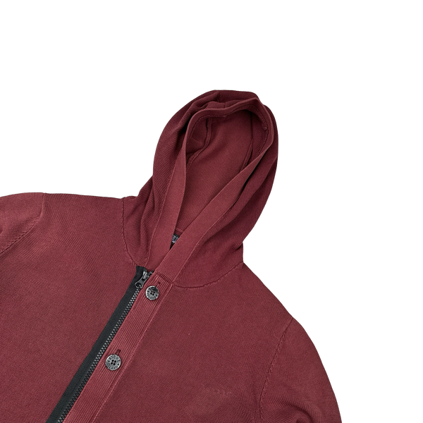 Stone Island 2013 Red Shadow Project Knit Hoodie - Large