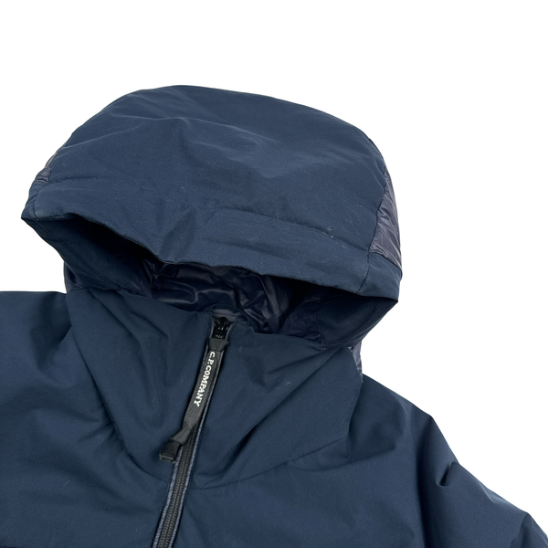 CP Company Navy Padded Pro Tek Lens View Jacket - XL