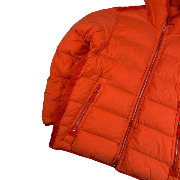 Stone Island 2023 Orange Seamless Tunnel Nylon Down TC - XXL