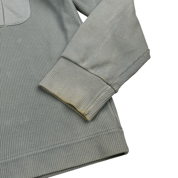 Stone Island SS2000 Vintage Ribbed Cotton Overshirt - Large