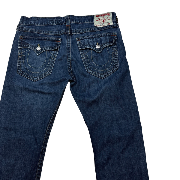 True Religion Blue Ricky Regular Jeans - 38"
