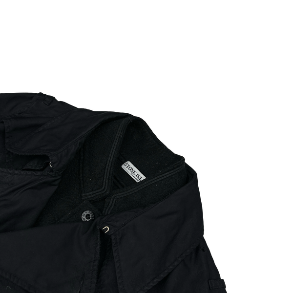 Stone Island 2008 Black David TC Dutch Rope Jacket - Medium