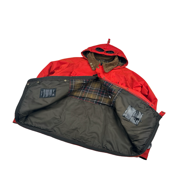 CP Company x Barbour Multi Pocket Creed 500 Mille Waxed Jacket - XL