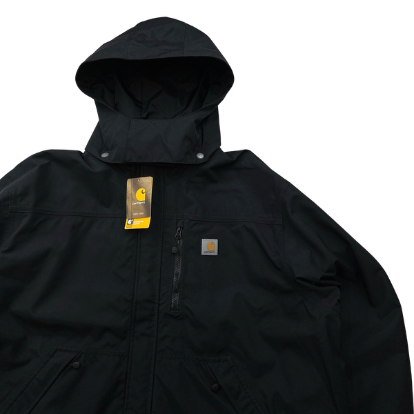 Carhartt Black Shoreline Hooded Jacket - XXL