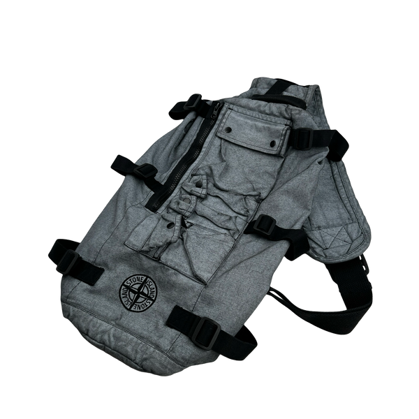 Stone Island 2019 Placcata Spellout Patch 2 In 1 Sling/Duffle Bag