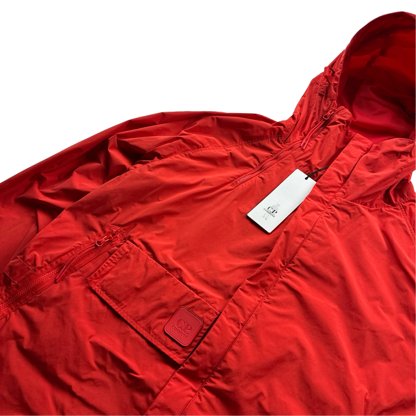 CP Company Red Memri Metropolis Hooded Jacket - Large