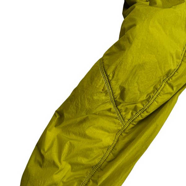 Stone Island 2017 Yellow Garment Dyed Crinkle Reps Jacket - Medium