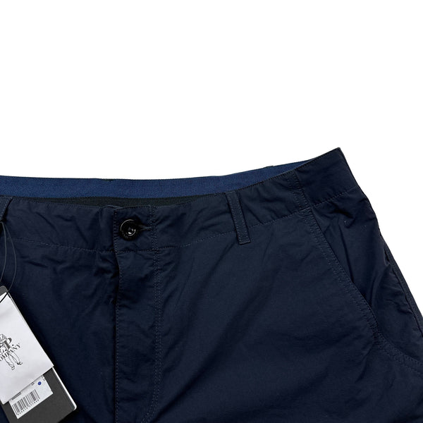 CP Company X Armani Navy Lens View Cargo Shorts - Medium - Large - XL - XXL