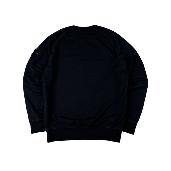 Stone Island 2020 Black Ghost Crewneck Pullover Jumper - Small