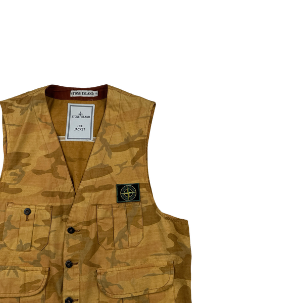 Stone Island 1990 Ice Jacket Camo Vest - Small – Mat's Island