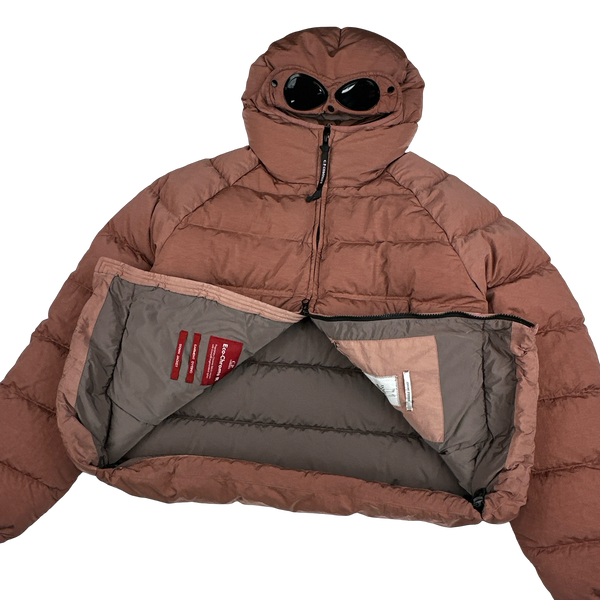 CP Company Dusty Rose ECO CHROME-R Down Filled Puffer Jacket - Medium