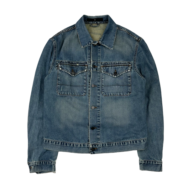 Stone Island 2006 Denims Light Wash Denim Jacket - XL